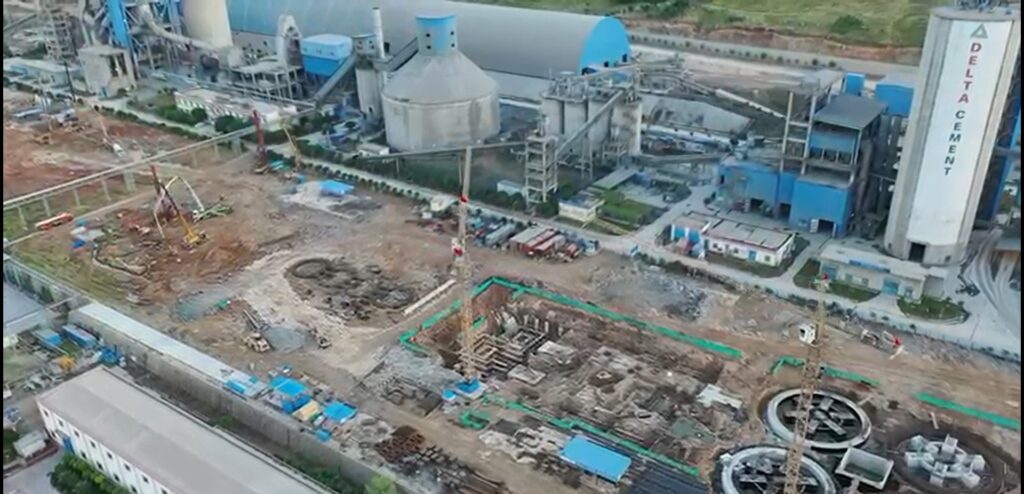 Today Progress on Delta 6,000TPD Cement Plant Line II Project, 14th of May 2024
